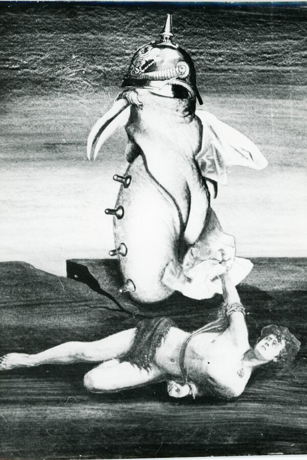 Albert Marenčin, Koláž, 1966